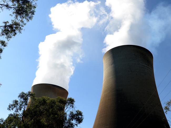 GIPPSLAND, AUSTRALIA - NewsWire Photos APRIL 22, 2024: A coal fired powered station at Yallourn in Gippsland. Picture: NCA NewsWire / Andrew Henshaw