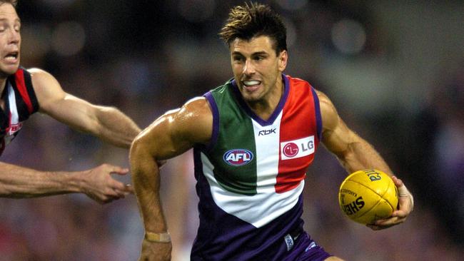 Heath Black in action for the Dockers in 2006. Picture: Supplied