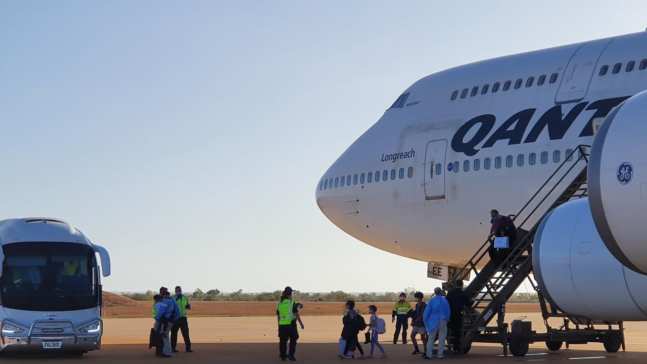 A team of specialist doctors and nurses is closely monitoring the 243 Australian evacuees.