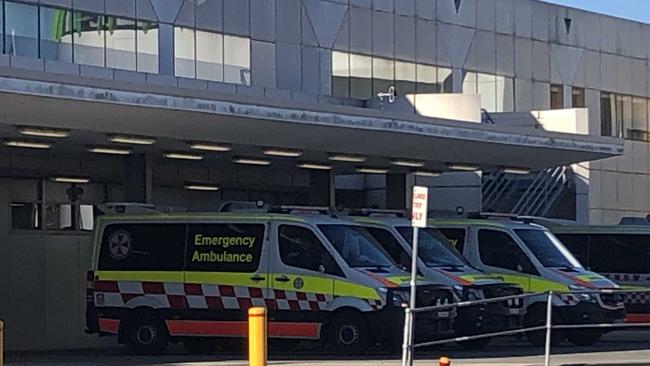 A man in undergoing surgery in John Hunter Hospital