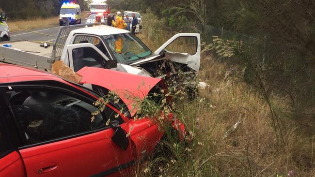 Lucas Heights crash: Couple critical after horror head on | Daily Telegraph