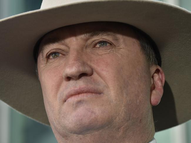 Barnaby Joyce has had two sons with his former media adviser Vikki Campion. Picture: Michael Masters/Getty Images