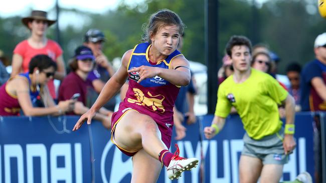 Shannon Campbell has had a better preparation heading into this AFLW season. Picture: Liam Kidston