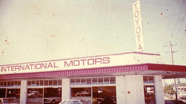 International Motors at the corner of Shakespeare and Wood Sts, prior to the move in 1980. Picture: contributed