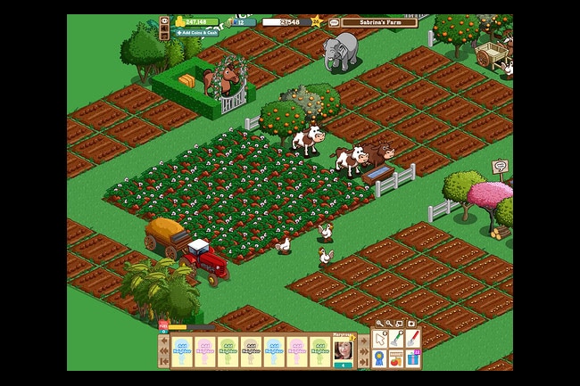 <b>Playing Farmville without donating produce to your boss</b> <p>Farmville seems to fall into one of those grey areas. Some businesses frown on it, usually due to the well-documented fact that it devours productivity like a Labrador devours... well, anything.</p> <p>But some people have entered into special deals with their bosses when it comes to Farmville - like trading 10 cabbages (or equivalent) to play it at work.</p> <p>Drop your end of the bargain at your own peril. There's no anger like that of a farmer-boss scorned.</p> <p>Picture: Flickr user <a href="http://www.flickr.com/people/41574435@N02/">sabrina.dent</a> and Zygna</p>