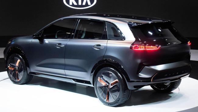 The Niro is larger than the upcoming Hyundai Kona EV. Pic: Supplied