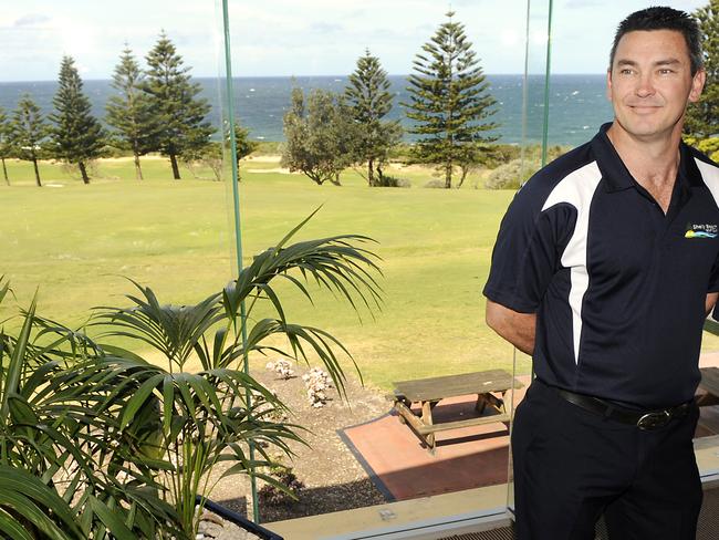 Former general manager Craig Ellis at Shelly Beach Golf Club.