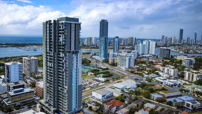 The Gold Coast is coming down from the highs of 2020-early 2022. Picture: NIGEL HALLETT