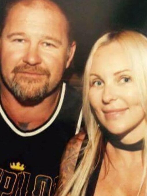 Nick Martin pictured with his wife Amanda. Picture: Supplied