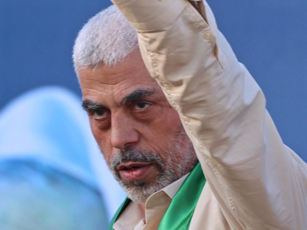 Yahya Sinwar, leader of the Palestinian Hamas movement. Picture: AFP