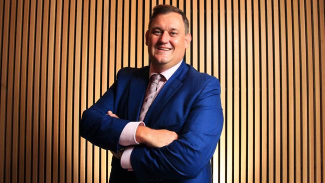 Alinta Energy chief executive Jeff Dimery. Picture: Aaron Francis