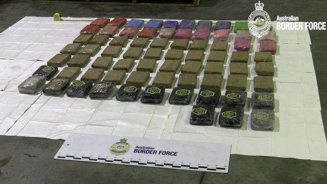 In July, police detected 384kg cocaine in Sydney. Picture: Australian Border Force