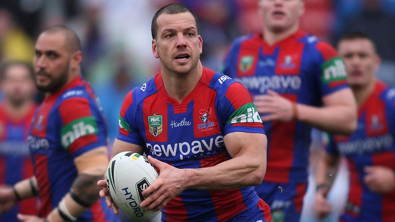 Former Knights Jarrod Mullen could be welcomed back to the club once his doping ban ends.