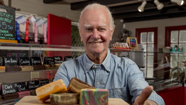 Gold Coast lawyer and the Fudge Shop Springbrook owner Colin Greatorix. Picture: Jerad Williams.