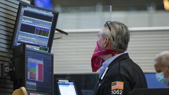 The US stock market is “now no longer a true reflection of the economy”, analysts say. Picture: AP