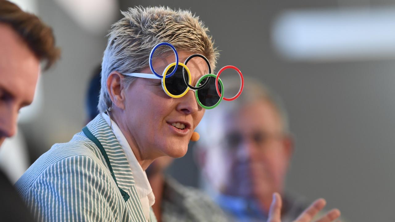 Olympian Nat Cook at the Future Toowoomba lunch at Wellcamp Airport, Friday, December 3, 2021. Picture: Kevin Farmer