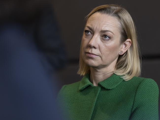 PERTH, AUSTRALIA - JUNE 09: Mia Davies, Leader of the Opposition and Leader of the Nationals WA, attends a luncheon at the Perth USAsia Centre on June 9, 2021 in Perth, Australia. Prime Minister Scott Morrison gave a keynote address during the luncheon, ahead of the G7 Summit. (Photo by Matt Jelonek/Getty Images)