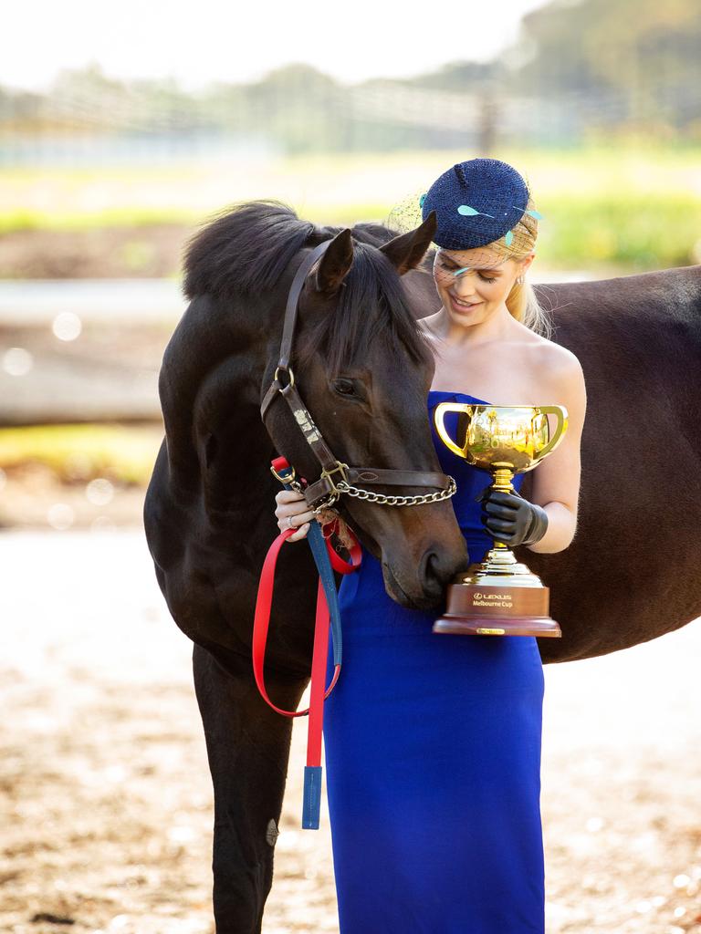 She’ll be the special guest of Lexus and the Victoria Racing Club. Picture: Mark Stewart