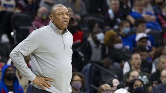 Doc Rivers wants Ben Simmons at Philadelphia. Picture: Mitchell Leff/Getty Images/AFP