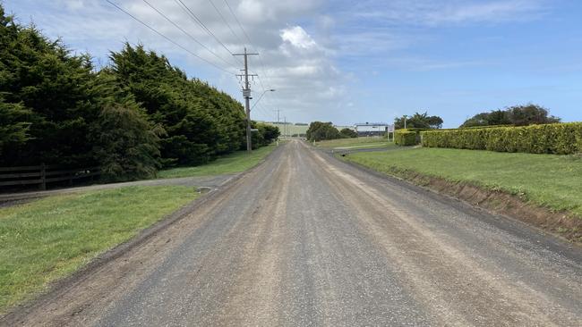 Residents in San Remo consider Shetland Heights Road to be dangerous. Picture: Brooke Grebert-Craig