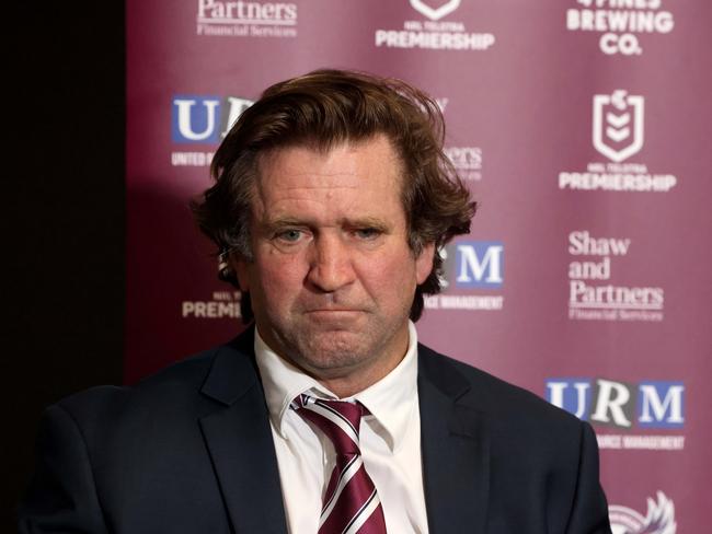 Des Hasler will know his team’s finals fate before heading onto the pitch. Picture by Damian Shaw