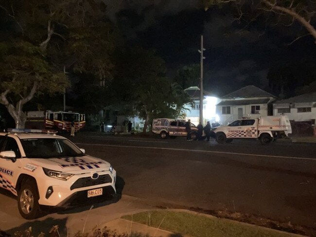 Large police presence surrounds Central Qld home