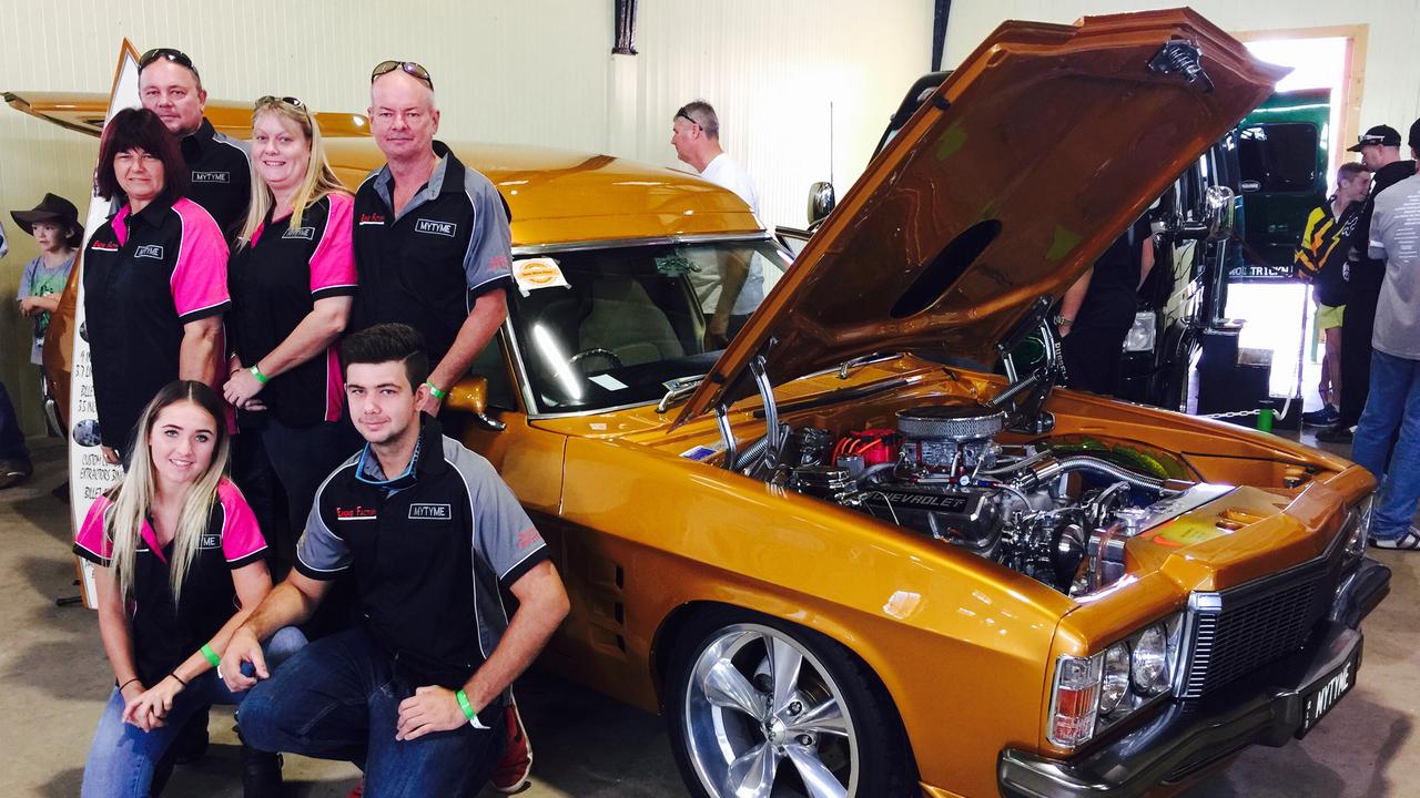 Van Nationals Panel van diehards motor to Charters Towers Townsville