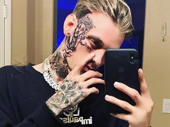 Aaron Carter, Tattoo. Picture: @aaroncarter/Instagram. Source: https://www.instagram.com/p/B28slFJFFiS/