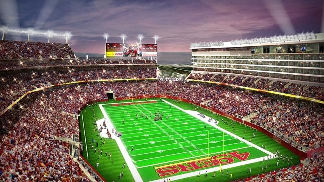 Official San Francisco 49ers Levi's Stadium Time-Lapse 