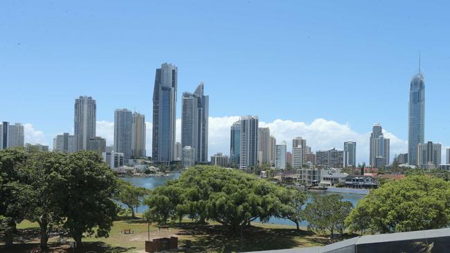 The view from Home of the Arts Parklands. Picture Mike Batterham