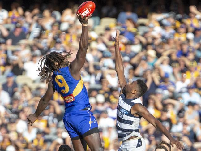 Nic Naitanui helped the Eagles fly home. Pic: AAP