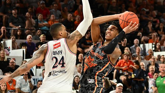 Next Star Bobi Klintman has been grounded by illness and will likely miss Thursday’s game v Illawarra. (Photo by Emily Barker/Getty Images)