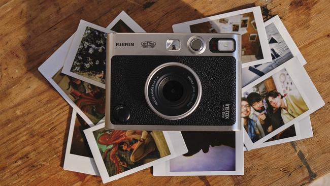 The Fujifilm Instax Mini Evo camera comes with 10 lens and film effects.