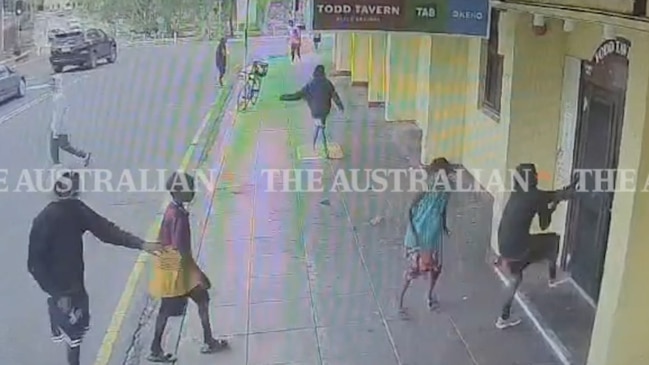 Locals in Alice Springs riot on Tuesday afternoon