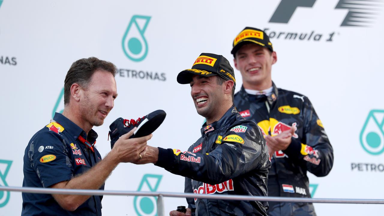 Christian Horner has played a big part in Daniel Ricciardo’s career.