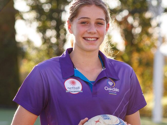 Poppy Scholz has been dominant in both netball and footy. Picture: Matt Turner