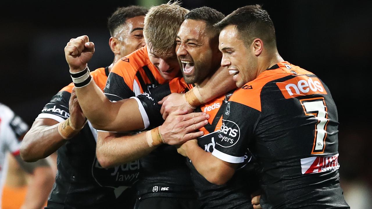 Benji Marshall would love to stay in the NRL. (AAP Image/Brendon Thorne)