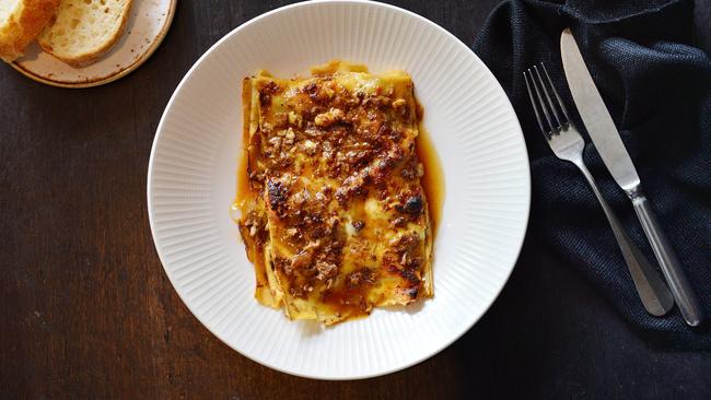 Vincisgrassi lasagne at Lello. Picture: Nicki Connolly