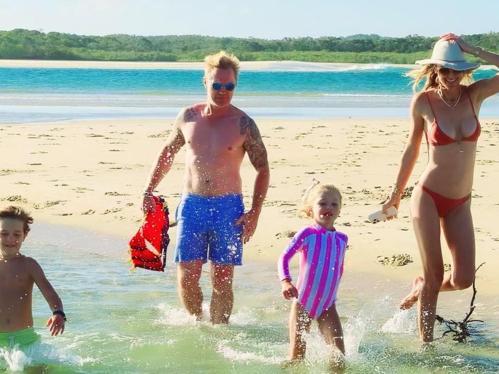 The Keating family are embracing their new life in Australia. Picture: Instagram/@stormykeating