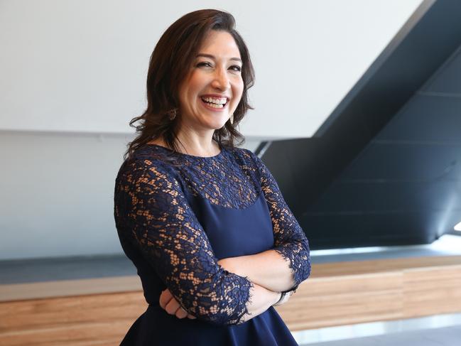 24/05/17 Randi Zuckerberg pictured at the International Convention Centre in Sydney. Renee Nowytarger.   The Australian