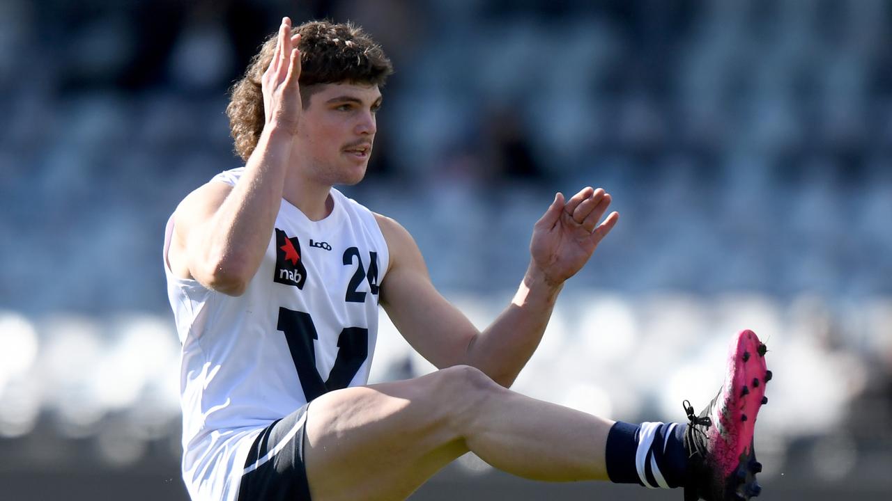 Are the Bulldogs in the perfect position to take a punt on Brayden George? Picture: Morgan Hancock/AFL Photos