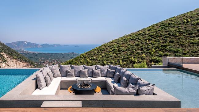 The pool and view at Artelia in Zakynthos. Picture: Stelios Kyriakis.