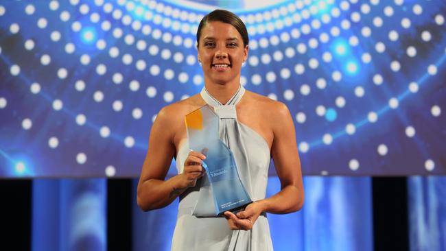 Kerr as Young Australian of the Year in 2018. Picture: Kym Smith