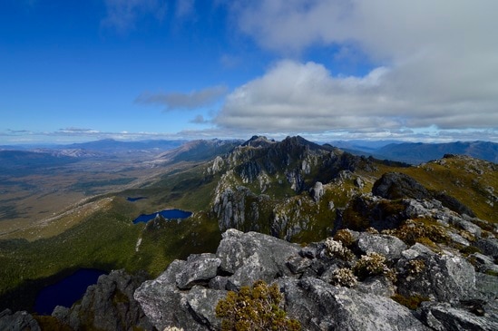 Hiking Western Arthurs, Tasmania