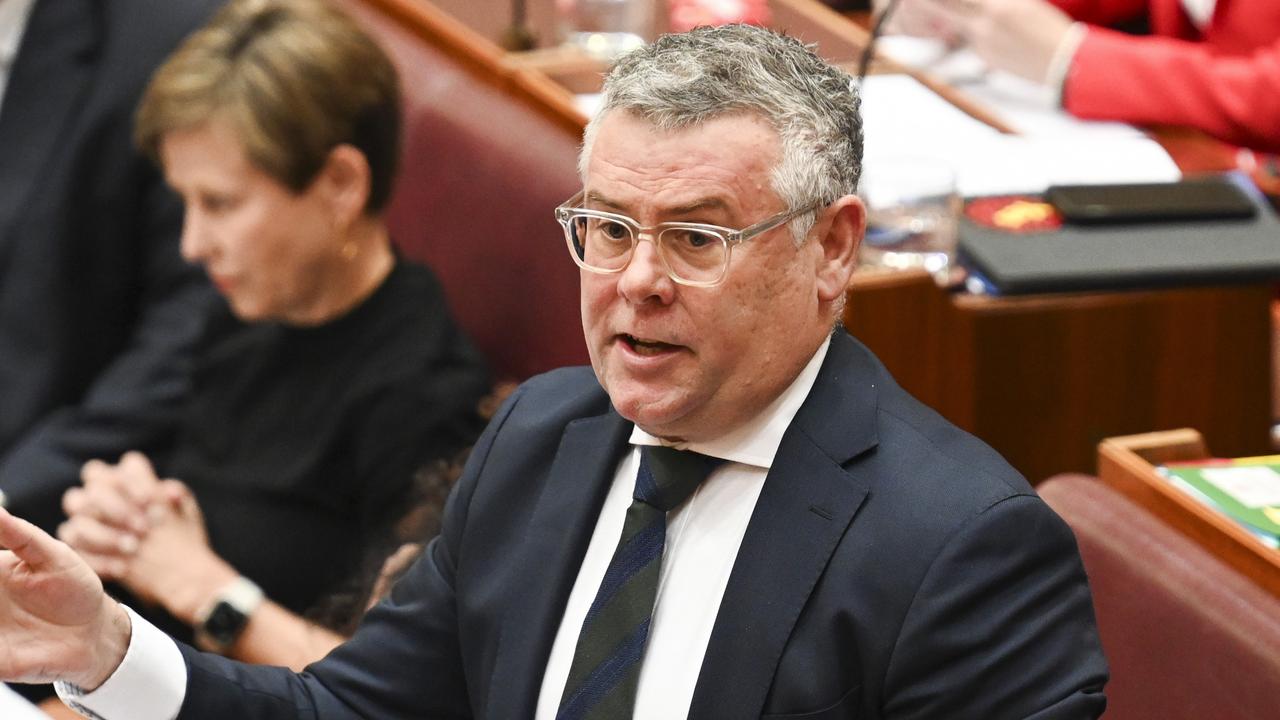 Labor Senator Murray Watt said Saturday’s result was proof voters were unhappy with the Greens performance and said the sentiment could spill over into the next feledction. Picture: NewsWire/ Martin Ollman