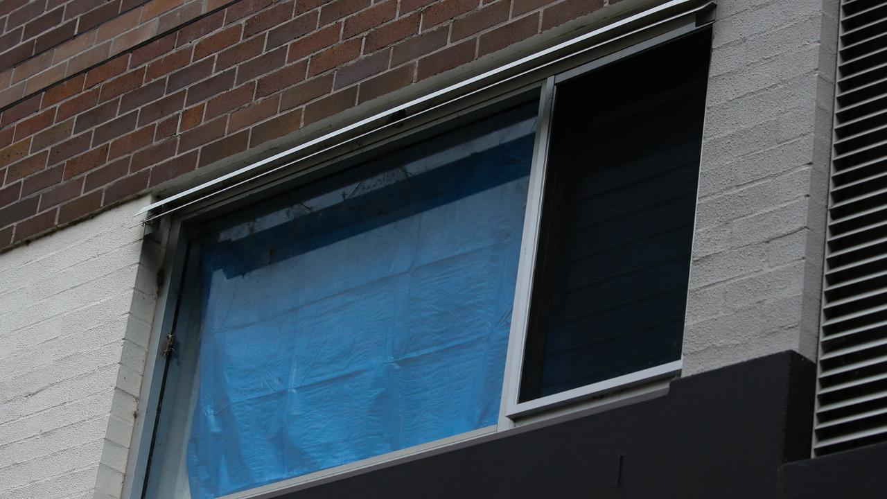 A view of the apartment complex on Washington Ave, Riverwood where at 4pm Wednesday 31 May 2023. Picture: NCA Newswire / Gaye Gerard