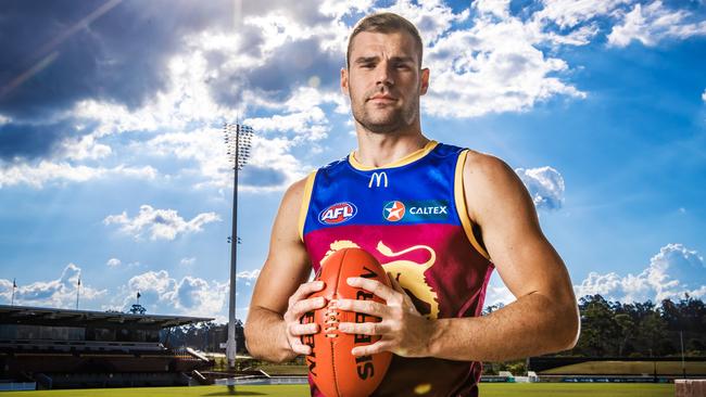 Brisbane Lions player Jack Payne. Picture: Nigel Hallett