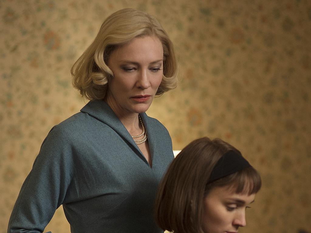 Nominated for Best Actress: Cate Blanchett in “Carol.”