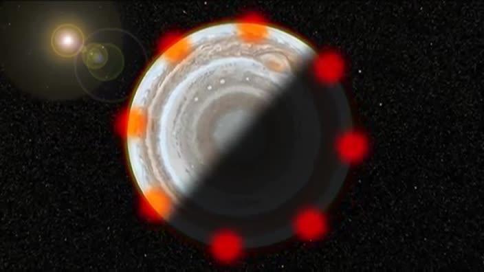 Jupiter's hot spots