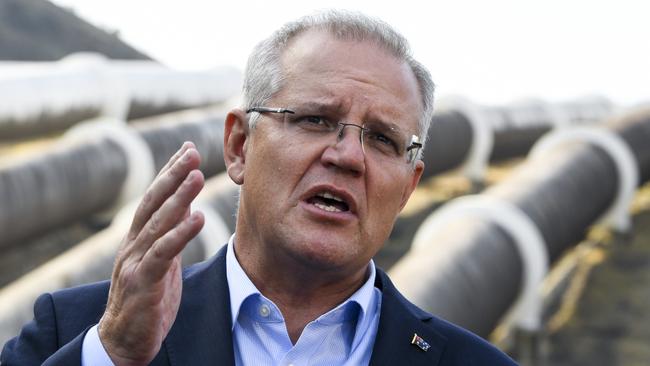 Scott Morrison: “I’ll make an announcement ... when I make an announcement.” Picture: AAP